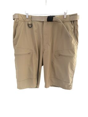 FREE SOLDIER Cargo Shorts Men’s 38 Khaki Belted